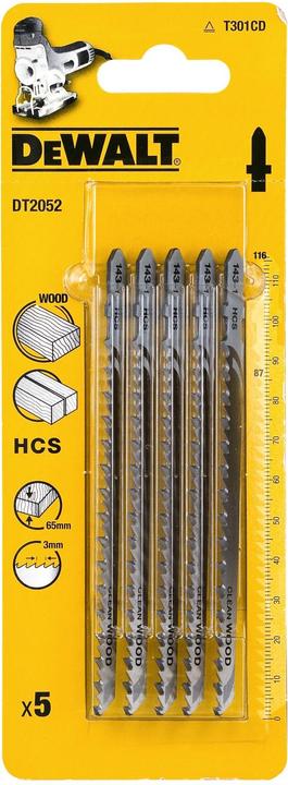 Actual product image DeWalt Jigsaw blade