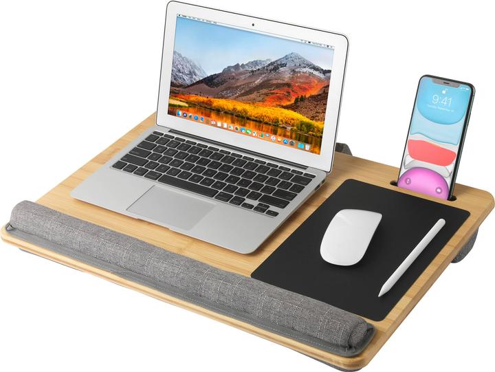 Produktbild Renkforce Laptop-Tisch mit Kissen