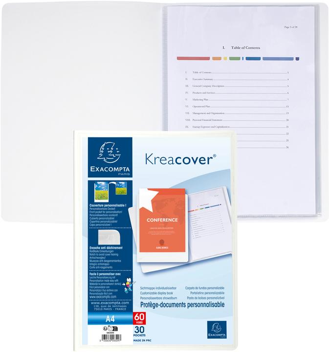 Image du produit Exacompta Dossiers de présentation (A4, 1x)