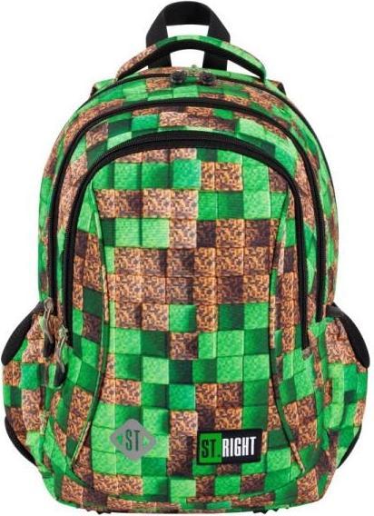 Majewski 3-fach Rucksack ST. RECHTS BP-26 Pixel Würfel (20 l)
