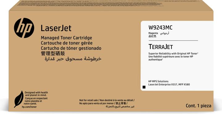 Produktbild HP W9243MC Magenta Original Managed LaserJet Tonerkartusche (M)