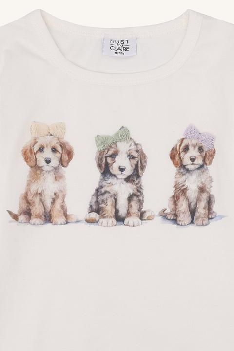 Produktbild Hust and Claire T-Shirt mit Hundeprint HCAlma (116)