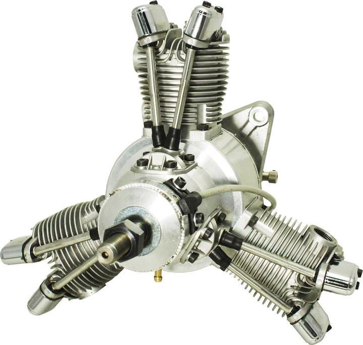 Immagine prodotto Saito FG-60R3 Motore radiale a benzina 3 cilindri 4T