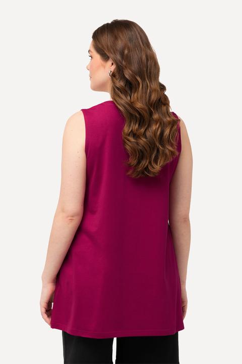 Actual product image Ulla Popken Essential Square Neck Stretch Cotton Tank (50, 52)