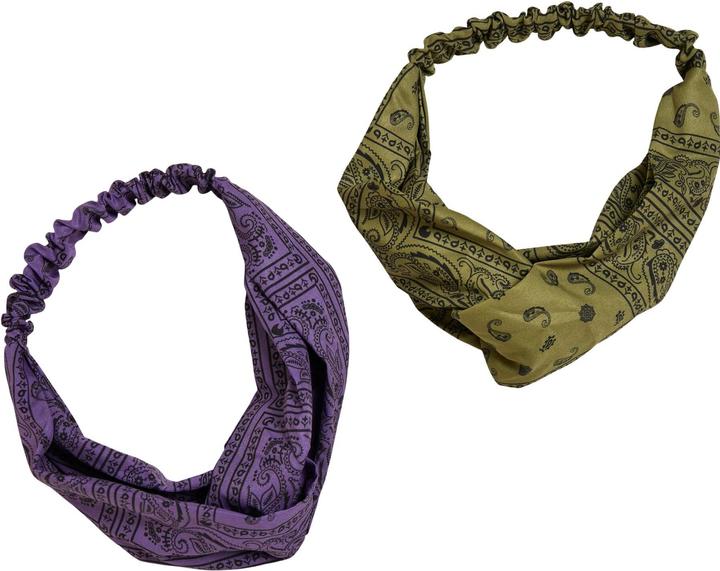 Produktbild Urban Classics Bandana Print Headband 2-Pack