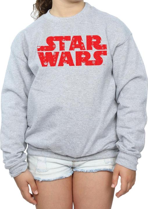 Produktbild Star Wars Christmas Logo Sweatshirt Mädchen (152, 158)