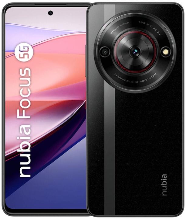 Produktbild ZTE Nubia Focus 6+256GB 6.6" 5G Galactic Black ITA (256 GB, Galactic black, Schwarz, 6.60", 5G)