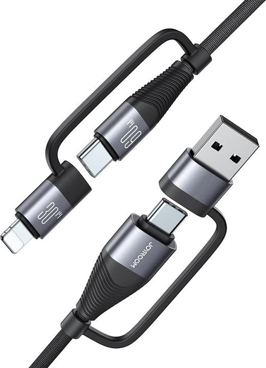 Produktbild Joyroom 4 in 1 Kabel (1.20 m, USB 3.0, 60 W)