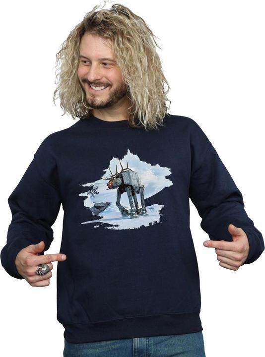Immagine prodotto Star Wars Christmas AT-AT Reindeer Felpa Uomo (L)