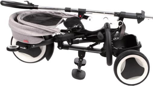 Productafbeelding Qplay Driewieler Rito 3 in 1 - Jongens en Meisjes - Grijs - Deluxe