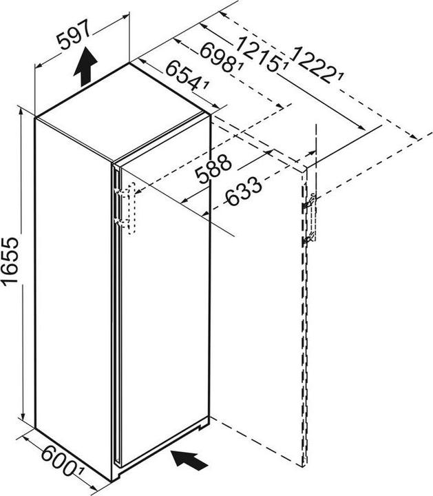 Actual product image Liebherr FNb 505i Prime (Stand-alone, 238 l)