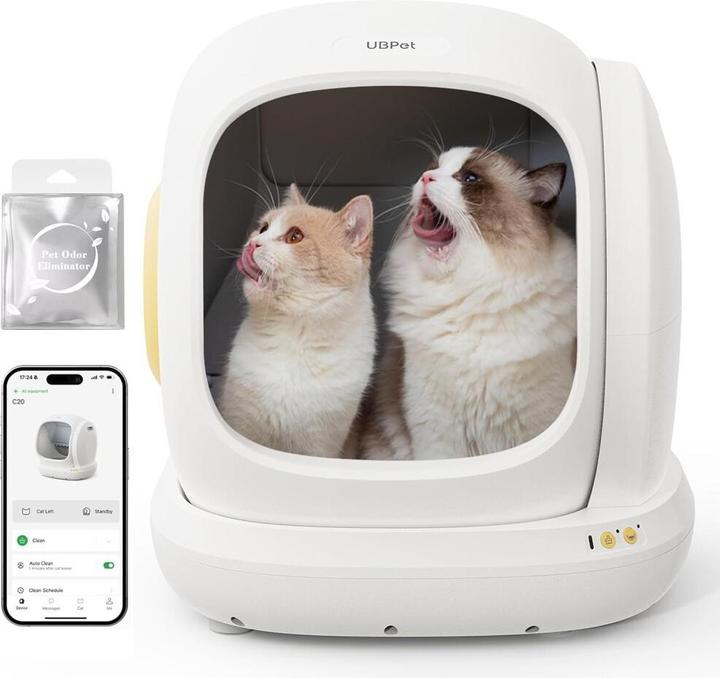 Produktbild UBPet Selbstreinigende Katzentoilette (Selbstreinigendes Katzenklo)