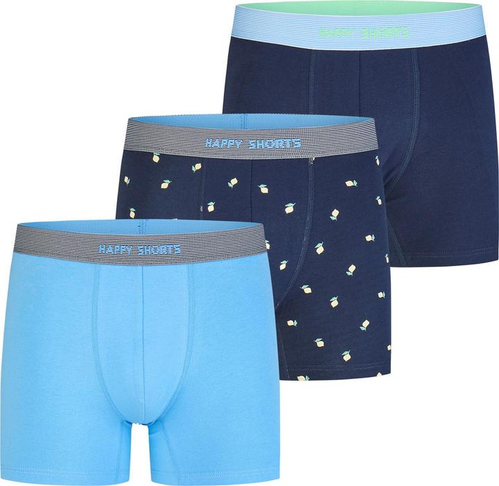 Blau, Dunkelgrün, Grau, Lemons