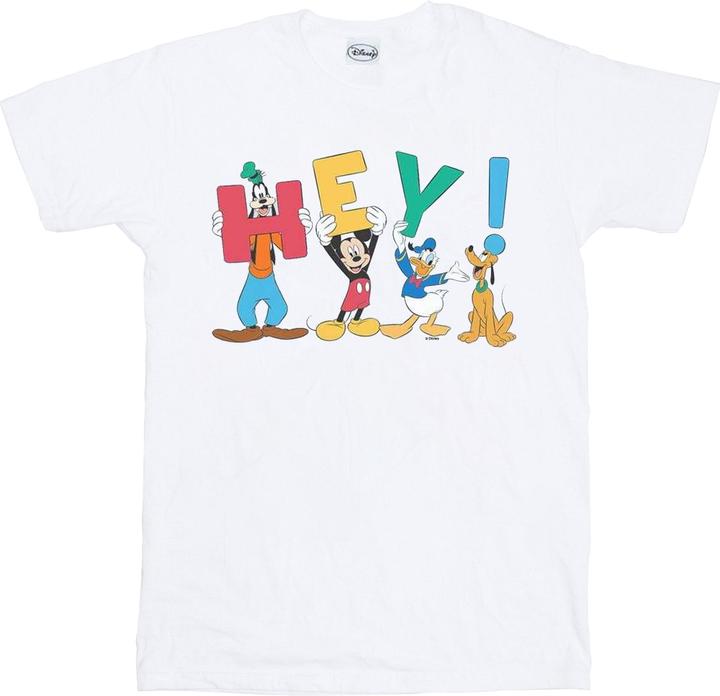 Immagine prodotto Disney Mickey Mouse Friends Hey Maglietta Uomo (4XL)