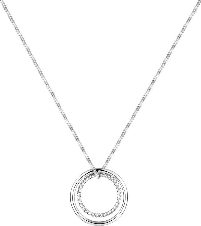 Immagine prodotto Elli Cerchio, bi-colore tri-colore, ritorto (Argento 925, 80 cm)
