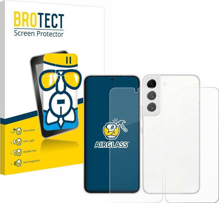 Produktbild BROTECT AirGlass Panzerglasfolie (1 Stk., Samsung Galaxy S22+)
