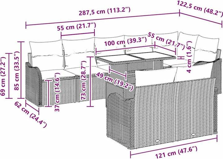 Produktbild vidaXL Adele