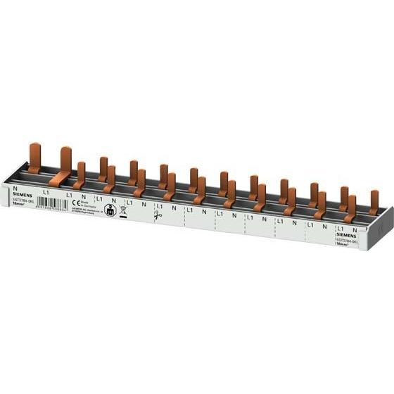 Thumbnail - Siemens, Verteilerschrank Zubehör, Phasenschiene 1ph 12mm 16qmm Stift isol 5ST3784-0KL