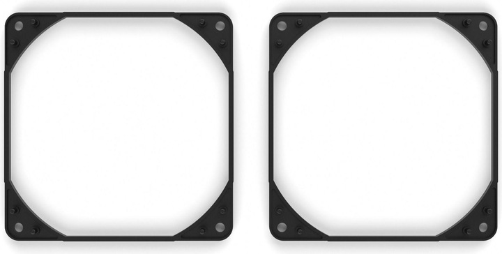 Produktbild Noctua NA-IS1-12 chromax.black Abstandhalter für 120-mm-Lüfter - 2er Set