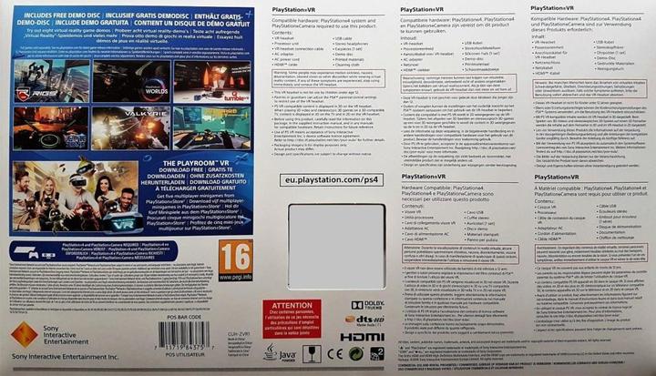 Productafbeelding Sony PlayStation VR