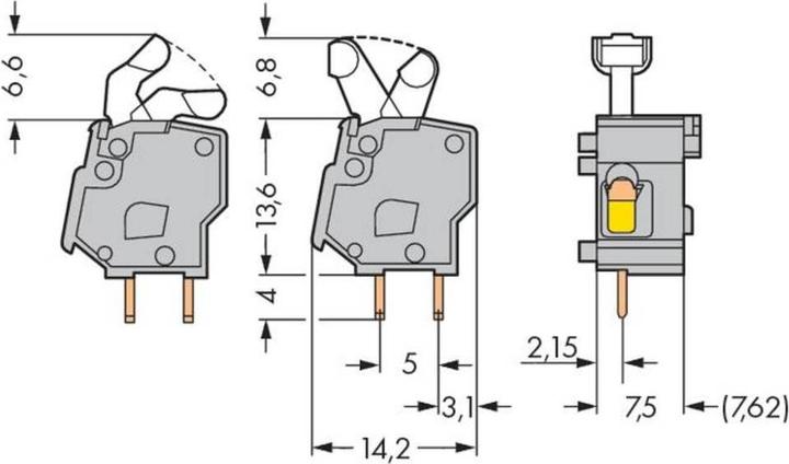 Actual product image Wago Bayable PCB k.
