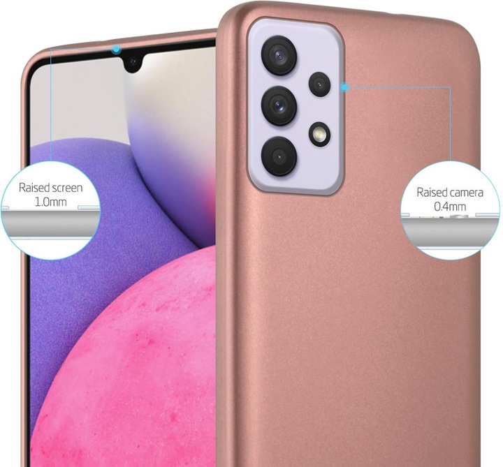 Produktbild Cadorabo TPU Matt Metallic Hülle (Samsung Galaxy A33 5G)