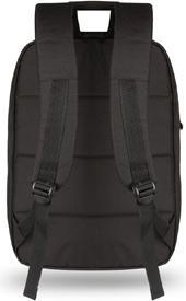 Actual product image Hamlet XNBACKP156B4 notebook bag 39.6 cm (15.6') Backpack Black