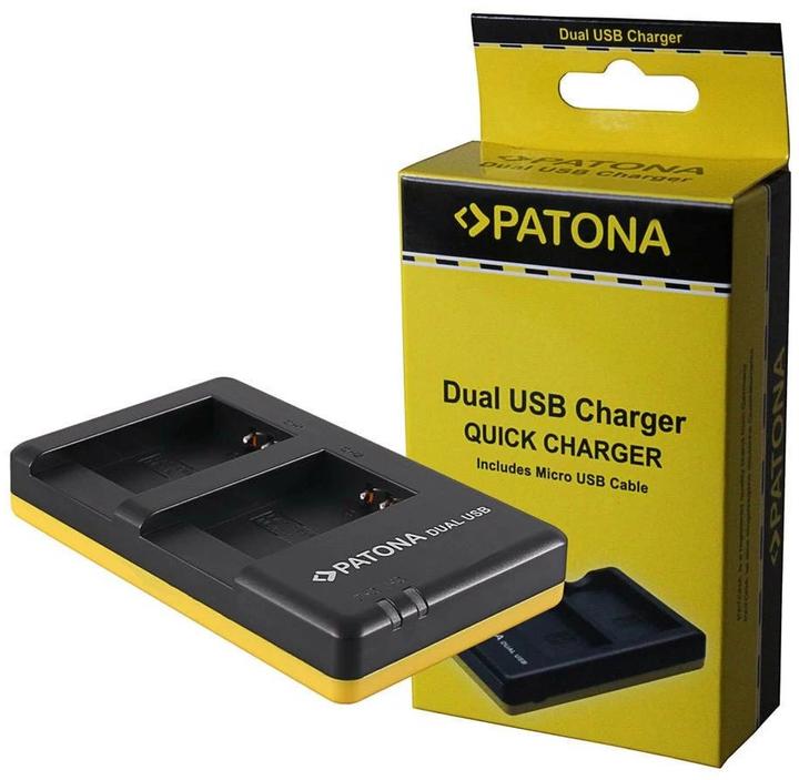 Patona Double chargeur LP-NB-13L (Chargeur de batterie d'appareil photo)