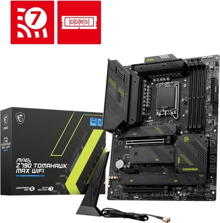 Actual product image MSI Mag Z790 Tomahawk Max Wifi (LGA 1700, Intel Z790, ATX)