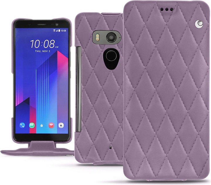 Productafbeelding Noreve Lederen omslag verticaal (HTC U11+)