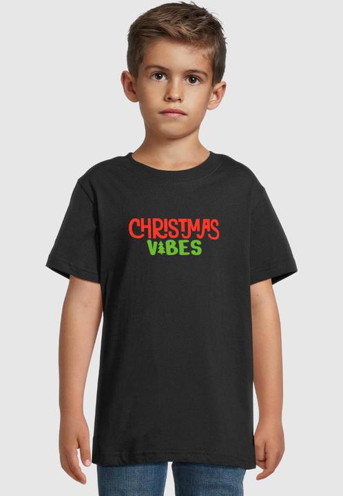 Produktbild Merchcode Kids Christmas Vibes Tee - 182073 (146, 152)