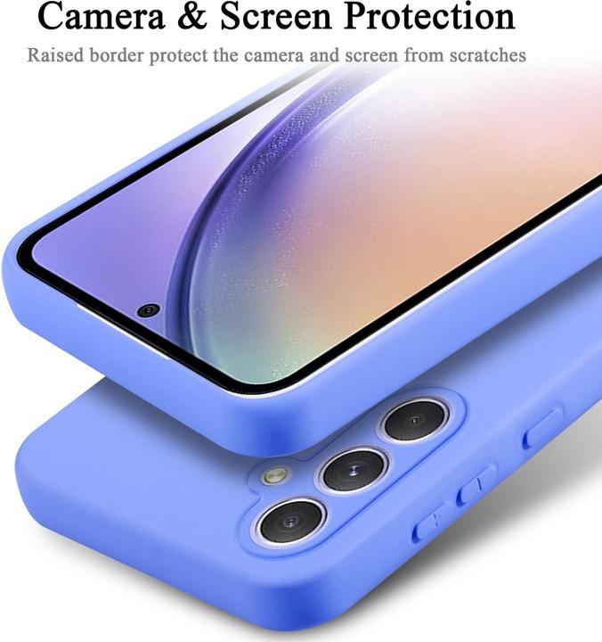 Actual product image Cadorabo Case for Samsung Galaxy A54 5G TPU in liquid protection silicone design (Samsung Galaxy A54 5G)