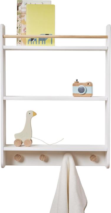 Actual product image Vertbaudet Kinderzimmer Bücherregal mit Garderobe KONFETTI