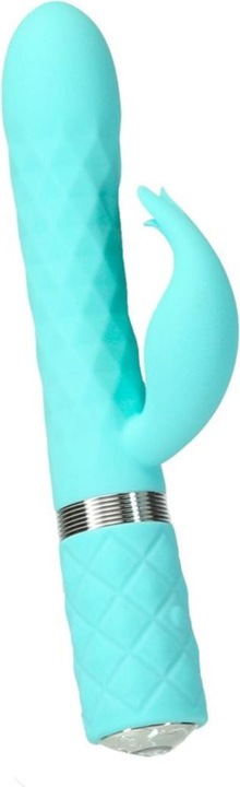 Image du produit Pillow Talk Lively Vibromasseur "rabbit" pivotant - Bleu sarcelle