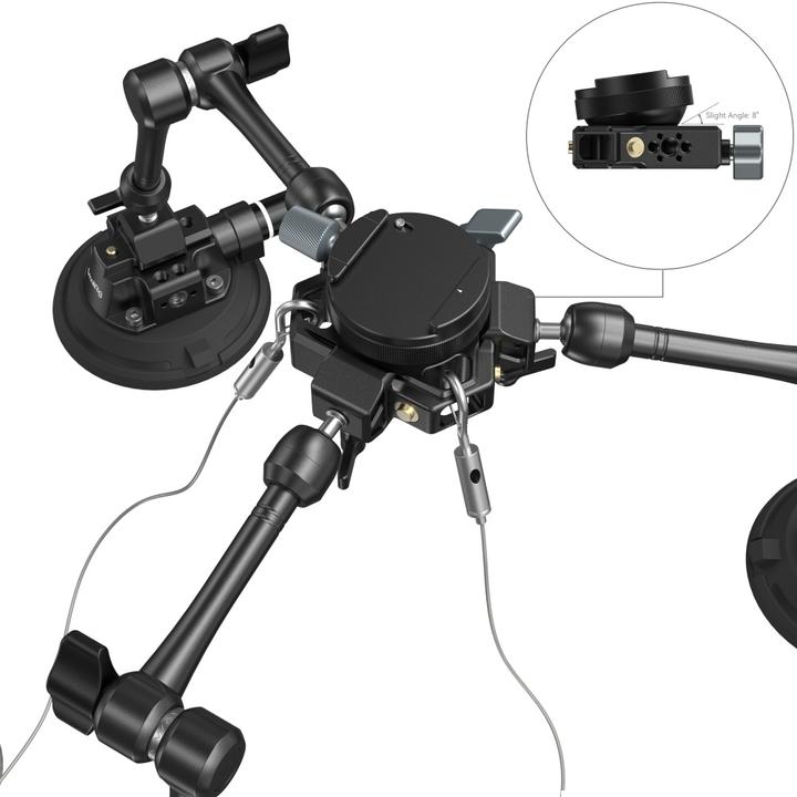 Actual product image SmallRig 4 Arm Suction Cup Camera Mount Kit SC 15K (Various video accessories)