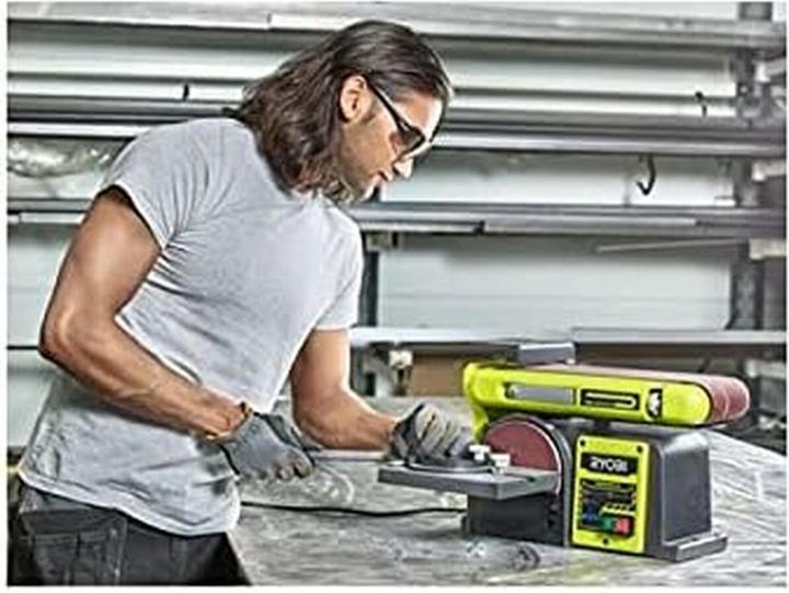 Produktbild Ryobi Bandschleifer (Bandschleifer, Tellerschleifer, 370 W)