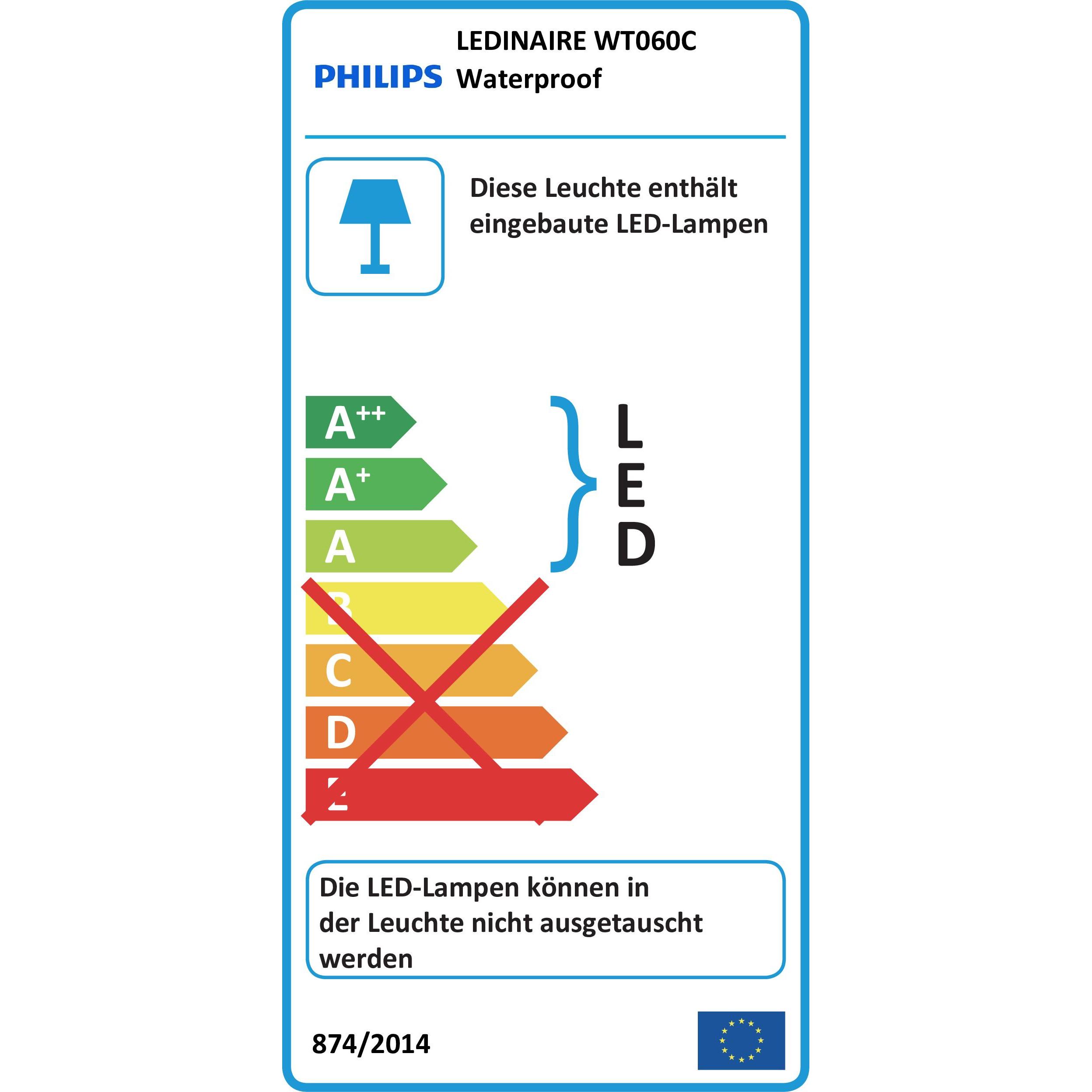 Thumbnail - Philips, Wandleuchte + Deckenleuchte, Ledinaire (3600 lm)