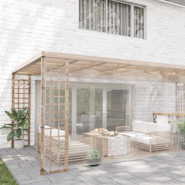 Produktbild vidaXL transparente Plane (10 x 5 m)