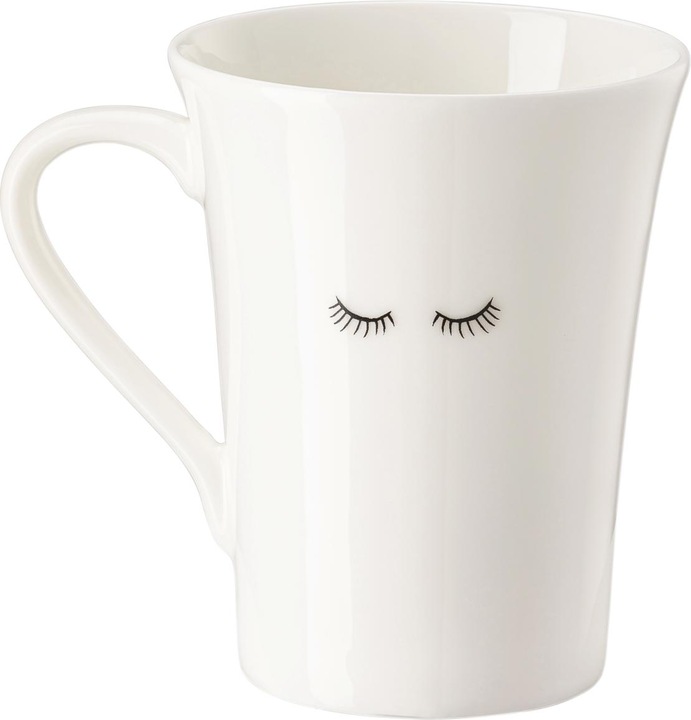 Produktbild Hutschenreuther My Mug Worte - Kaffee Becher mit Henkel 0,4 l (400 ml, 1 x)