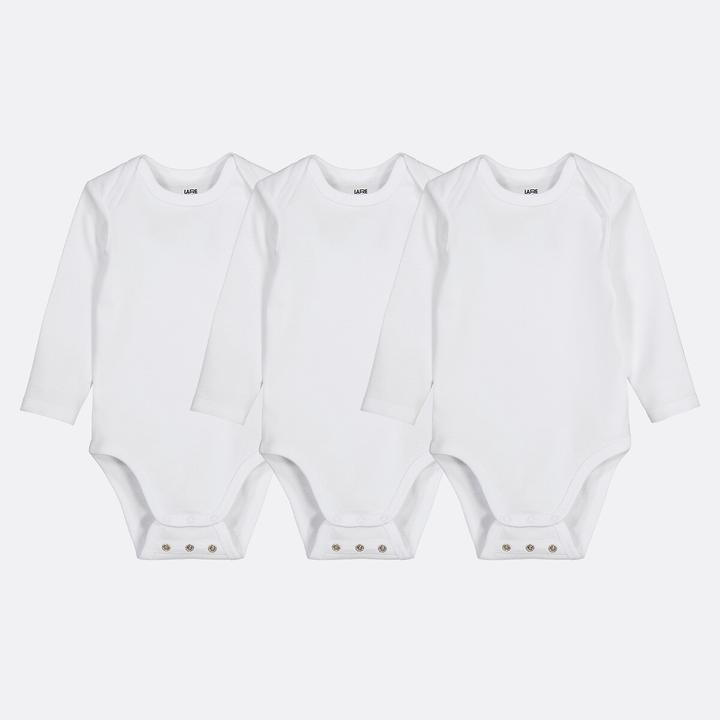 Produktbild La Redoute Collections 3er-Set mitwachsende Langarm-Bodys (56)