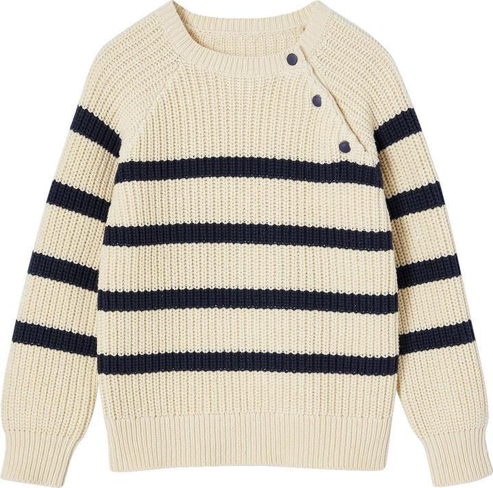 Produktbild Vertbaudet Jungen Strickpullover mit Streifen Oeko-Tex (158)
