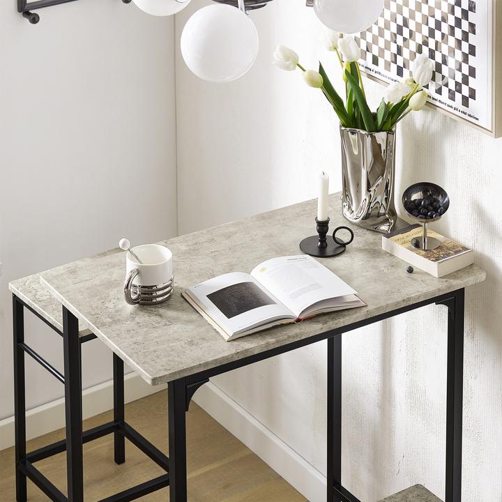 Produktbild SoBuy Bartisch mit Hockern Set
