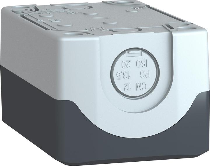 Immagine prodotto Schneider Electric Alloggiamento del pulsante 22mm 2 fori grigio