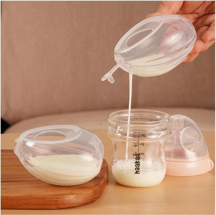 Actual product image Haakaa Portable shell-shaped breast pump 75ml