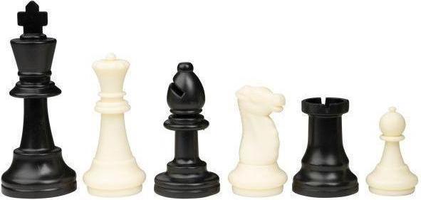 Produktbild Philos Schachset, rollbar, Feld 55 mm, mit Kunstofffiguren und Trag