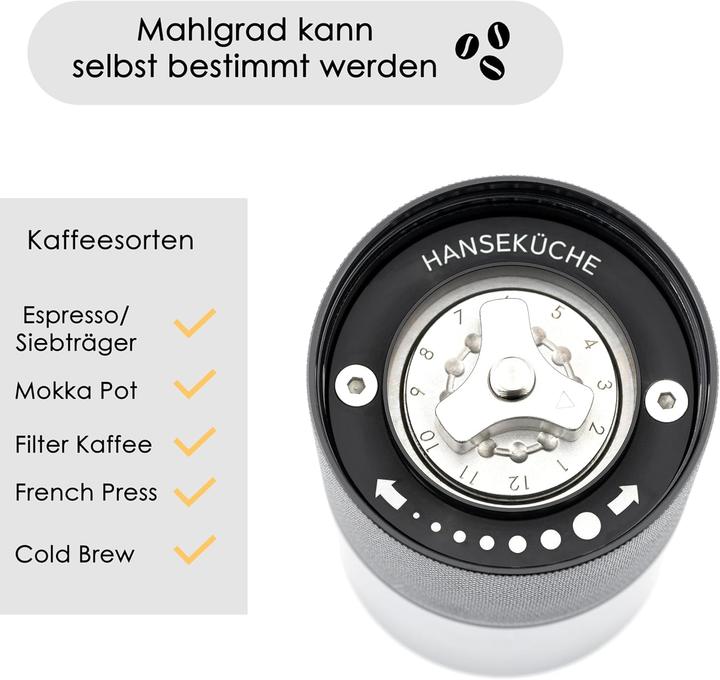 Produktbild Hanseküche Manuelle Kaffeemühle