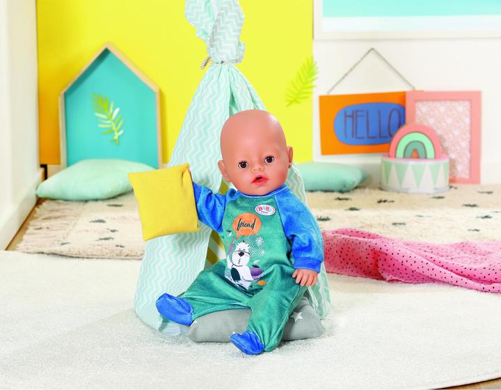Actual product image Zapf Creation BABY born romper blue, 43cm