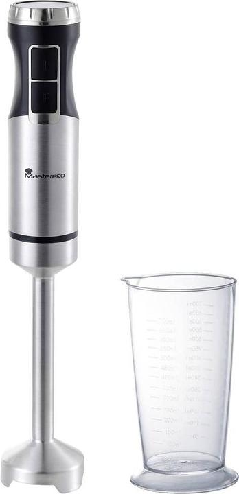 Produktbild MasterPRO Stabmixer 1000W mit Messbecher Schwarz/Edelstahl