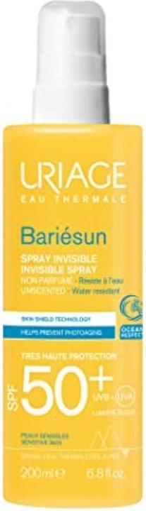 Actual product image Uriage Light Spray (Sun spray, SPF 50, 200 ml)