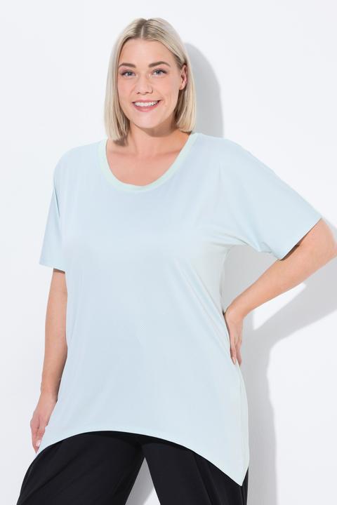 Actual product image Ulla Popken Quick Drying Pointed Hem Stretch Fit Tee (50, 52)